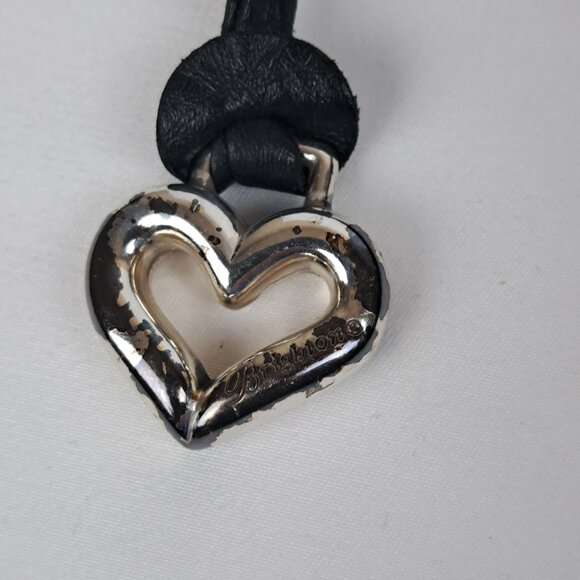 Brighton Kodiak Black and Brown Leather Hobo Shoulder Bag - Picture 11 of 16